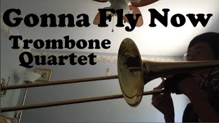 Gonna Fly Now Trombone Quartet Arrangement Rocky Theme [upl. by Irol566]