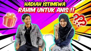 HADIAH ISTIMEWA RAHIM UNTUK ANIS   SUPRISE PALING BEST PARTNER TEAM AMZ [upl. by Rhine]