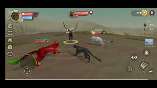 wildcraft game play with cheetah in clan bosses [upl. by Oiramad]