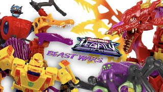 Transformers LEGACY Beast Wars Stop Motion Compilation Volume 4  Transformation Animation [upl. by Refenej]