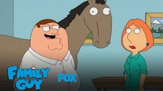 The Brain Damaged Horse  Season 7  FAMILY GUY [upl. by Bugbee]