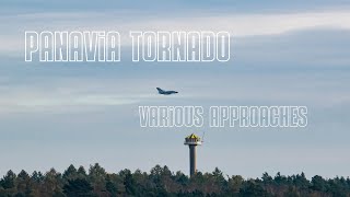 Panavia Tornado various approaches Nordhorn Range 31012022 [upl. by Micco309]