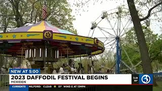 Meriden Daffodil Festival begins [upl. by Micro]