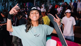 Rayssa Leal Takes 1st Place at the WST Street World Championship 2024 and World Skate Games Roma [upl. by Avika]