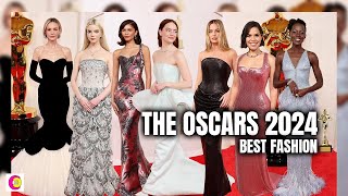 THE OSCARS 2024 BEST FASHION TRENDS DESIGNS [upl. by Jaala]