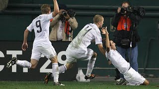 MNT vs Costa Rica Jonathan Bornstein Goal  Oct 14 2009 [upl. by Melodee]