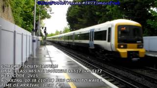 Season 8 Episode 164  Trains at Elmers End station [upl. by Odrareg]