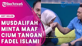 Muzdalifah Cium Tangan dan Senyum Sumringah Baikan dengan Fadel Islami [upl. by Puduns]