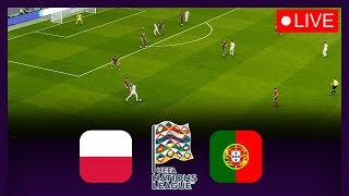 🔴 NA ŻYWO  Polska vs Portugalia  Liga Narodów UEFA 2024 polska portugalia liganarodów [upl. by Werdna]