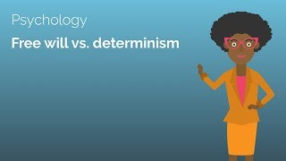 Free Will versus Determinism  Psychology Alevel Revision Video  Study Rocket [upl. by Aicirtan]