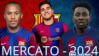 Officiel ✅ Mercato News Barça 2024 [upl. by Aoh990]