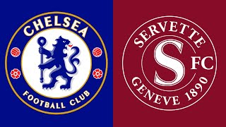 Servette vs Chelsea  UEFA Europa Conference League 2425 at Stade de Genève Full Match 4K  FC24 [upl. by Naerda18]