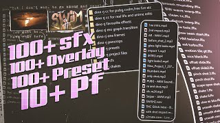 10 GB Editing Pack  Pubg and AMV Project files  Free of cost [upl. by Asilak]