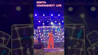 BIDIPTA CHAKRABORTY love bollywoodsinger bollywood bidiptachakraborty Bengali song ￼ [upl. by Adohr]