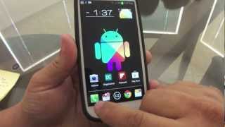 Apex Launcher Pro on Samsung Galaxy S3 Hands on amp Tips [upl. by Mickie]