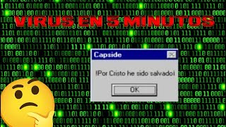 Win32Capside Virus En 5 Mins [upl. by Clute]