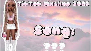 TikTok Mashup 2023 not clean song names included ☁️ 🪽🎧 [upl. by Brina]