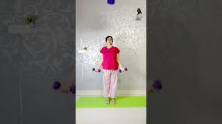 Exercise of Upper body with dumbbell [upl. by Akimat]