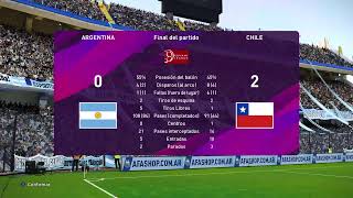 Clasificatoria  Fecha 9 Argentina vs Chile [upl. by Alfie]