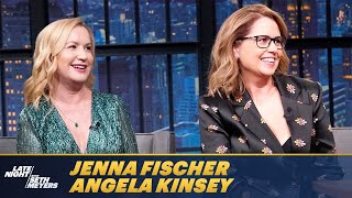 Jenna Fischer and Angela Kinsey Reveal how iPods Saved The Office from Being Canceled [upl. by Joletta]