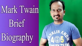 23 MARK TWAIN  STD 9TH  NEW SYLLABUS  THIRD LANGUAGE  MARK TWIANS BIOGRAPHY [upl. by Aida]