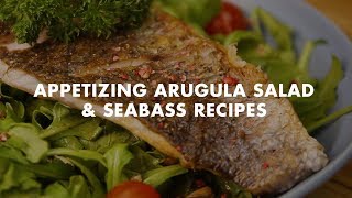 Cara Memasak Salad Sea Bass  Tips in Video 20 [upl. by Olnay]