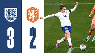 England 32 Netherlands  Lionesses Complete INCREDIBLE Second Half Comeback  Highlights [upl. by Goodhen241]