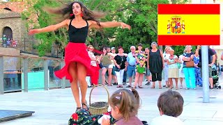 Street Flamenco dance amp Funny Kids [upl. by Anibor]