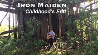 Childhoods End  IRON MAIDEN  Acoustic Fingerstyle Guitar by Thomas Zwijsen [upl. by Coyle395]