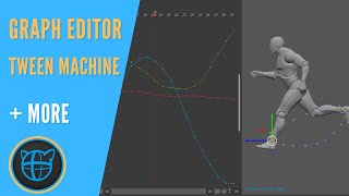 Trying out the New Features in Cascadeur 20212 graph editor tween machine spline IK [upl. by Nniroc]