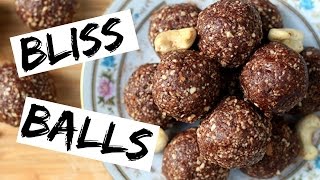 Bliss Balls Recipe Easy  Cheap [upl. by Bonnette]