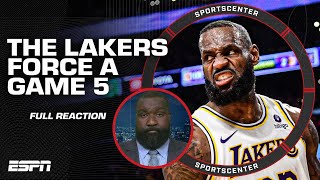 LAKERS BEAT NUGGETS amp FORCE GAME 5 👀 LA have a CHANCE of making this a series  Perk  SportsCenter [upl. by Sylvanus]