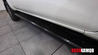 Nissan Navara NP300 Rockarmor Side Step Rocksliders [upl. by Dwan839]