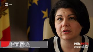 Intervista a Natalia Gavrilita Prima Ministra delle Moldavia – PresaDiretta 07032022 [upl. by Colby587]