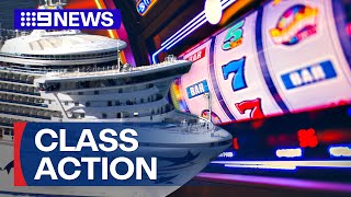 Cruise ships accused of taking advantage of passengers with gambling credits  9 News Australia [upl. by Areem]