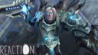 92 Eternitys End Anduin Finale Cinematic Reaction World of Warcraft [upl. by Acinom]