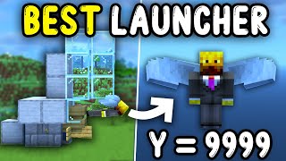 Best ELYTRA LAUNCHER Minecraft 121 [upl. by Alage]