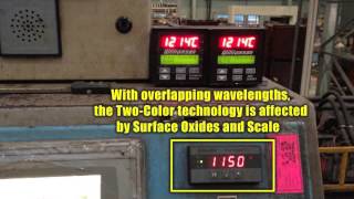 Pyrometer Comparison  Steel Billet [upl. by Noffets]