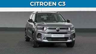 FIRST LOOK 2024 Citroën C3 BASE PETROL version  Walkaround 4k [upl. by Gibby941]