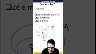 silogismo concursos enem matemática raciociniologico [upl. by Einnaffit27]