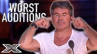 WORST AUDITIONS On The X Factor UK 2018  X Factor Global [upl. by Einnep315]