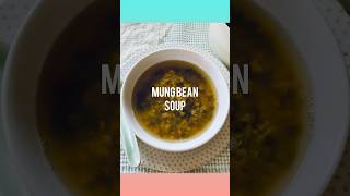 3ingredient mung bean soup recipe 🥣 Easy  detoxifying [upl. by Hcaz656]