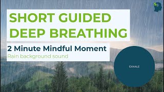 2 Minute Guided DEEP BREATHING Exercise  Breathing Exercises For ANXIETY 2023 [upl. by Icam]