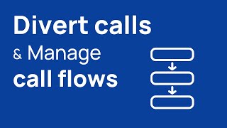 Diverting calls and managing call flows in VXT [upl. by Shaylyn863]