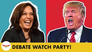 Harris Trump Debate LIVE Watch Party [upl. by Ettennig]