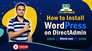 How to Install WordPress on DirectAdmin using Softaculous  YouStable [upl. by Gerome739]