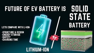 What is the solid state battery technology  Solid State Battery vs Lithium ion Battery in Hindi [upl. by Terriss]