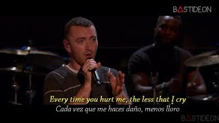 Sam Smith  Too Good At Goodbyes Sub Español  Lyrics [upl. by Ahsiam581]