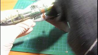 Mig29 Italeri 172 Reset using Eco Remover [upl. by Ailaht]