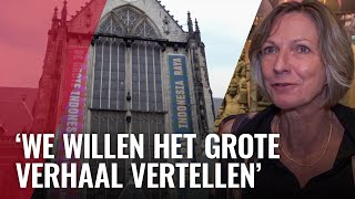 Tentoonstelling over geschiedenis Indonesië opent in Nieuwe Kerk [upl. by Zachar]